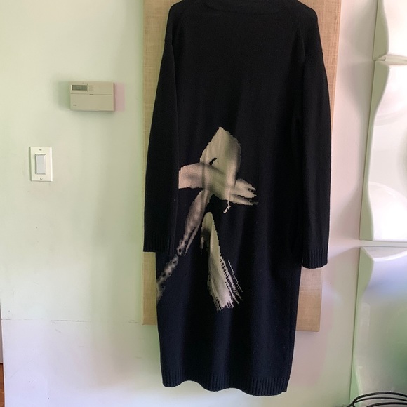 YOHJI YAMAMOTO 2018 pour Homme back print long cardigan - Picture 1 of 13